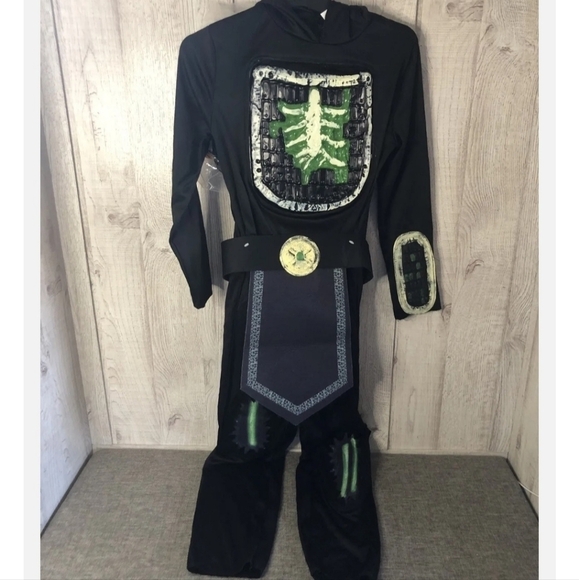 NWT Hyde & Eek! Boutique Kid's Light Up Phantom Ninja Halloween Costume Cosplay - Picture 2 of 16